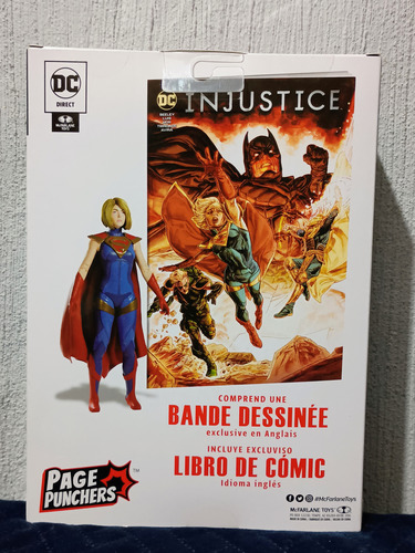 Mcfarlane Dc Supergirl Injustice Superman Batman Forever (Usado)