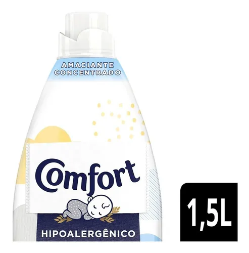 Amaciante de Roupa Concentrado Puro Cuidado Comfort Frasco 1,5l