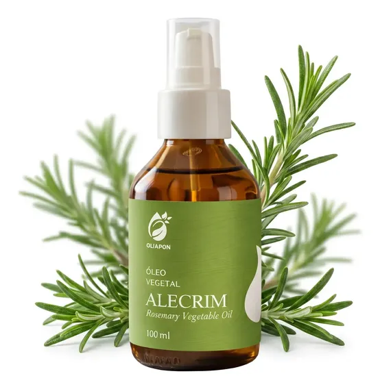 Óleo De Alecrim Vegetal Crescimento Capilar 100ml Oliapon