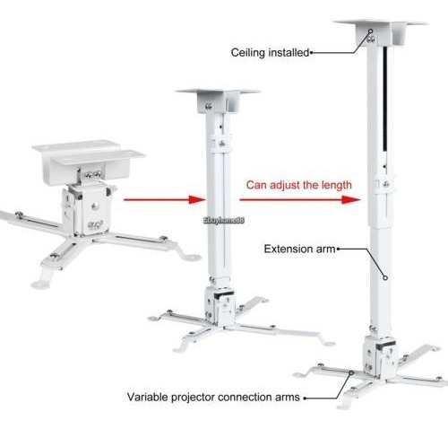 Proyector De Pared Gt; Soporte De Techo De Inclinación Lcd