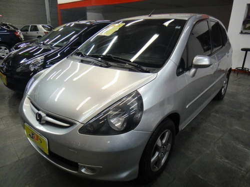 Honda Fit Lx 1.4 Flex 5p Mec Completo Rodas 2008 Prata