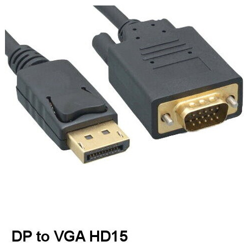 Cable Display Port A Vga   1.80 Mts  Activo