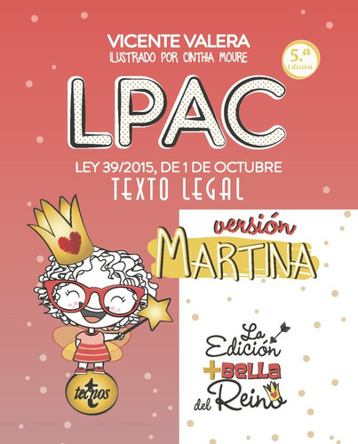Lpac Version Martina, De Valera, Vicente. Editorial Tecnos En Español