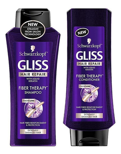 Schwarzkopf Gliss - Tratamiento De Fibra Para Cabello Extre.