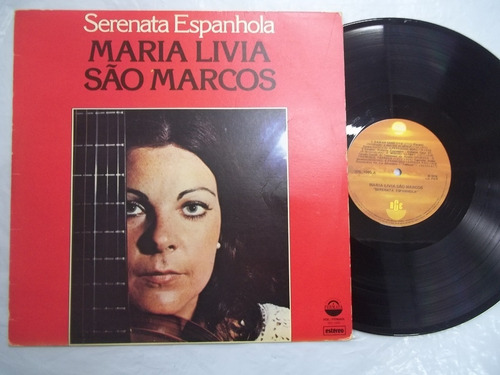 Lp Vinil - Maria Livia Sao Marcos Serenata Espanhola