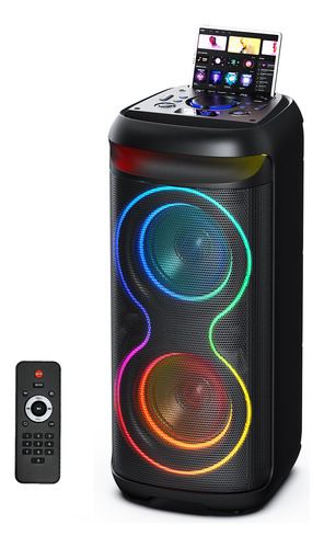 Jyx Caixa De Som Amplificada Bluetooth Com Rgb E Remoto