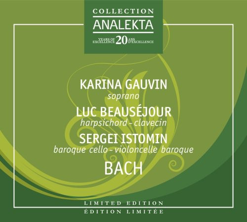 Karina Gauvin Bach Cd