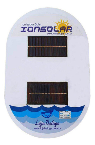 Ionizador Solar Duplo Para Piscinas De Até 100.000 Litros