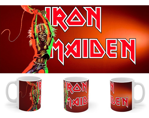 Rnm-0459b Taza Tazon Iron Maiden Live At The Rainbow (ver.2)