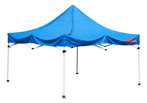 Toldo Desplegable De 10 Ft X 10 Ft Color Azul Acero