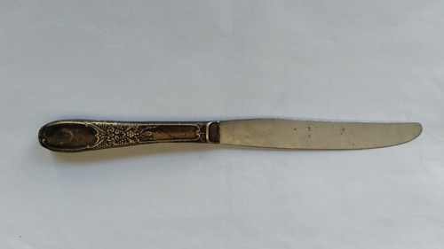 Cuchillo De Acero Antiguo Del Siglo Xix (aprox. 1.840)