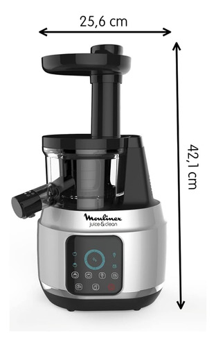 Moulinex Juice And Clean Zu420e10 Licuadora Prensado En Frío