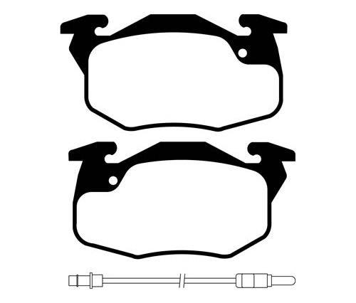 Pastilla De Freno Eurorepar Peugeot 106/205/306/405