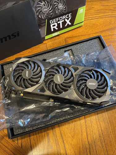 Imagen 2 de 5 de Msi Geforce Rtx 3080 Ventus 3x 10g Oc 10gb Gddr6x Graphics