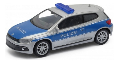 Volkswagen Scirocco Polizei 1:43 Welly