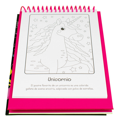 Unicornio. Raspa Y Colorea / Pd., De Silver Dolphin. Editorial Silver Dolphin Infantil, Tapa Dura, Edición 01 En Español, 2023