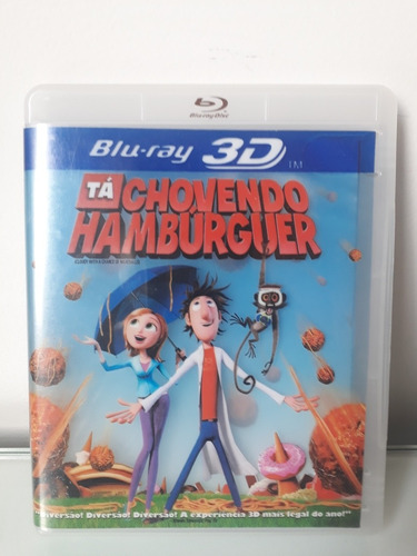 Blu-ray 3d  Ta Chovendo Hamburguer
