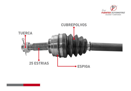 Kit 2 Flecha Homocinetica Pil Cop Std Versa 1.6 2022 S/abs