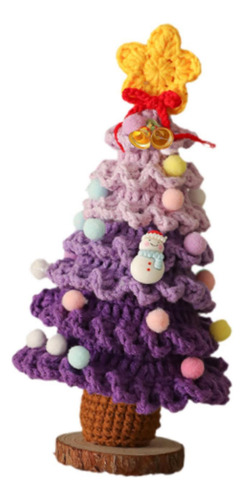De Navidad Artificial, Tejido Morado, Artesanía, Regalos,