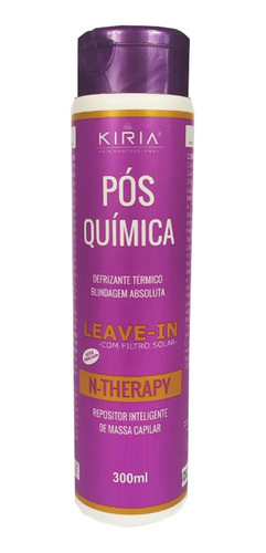 Leave-in Pós Química Repositor De Massa 300ml Defrizante