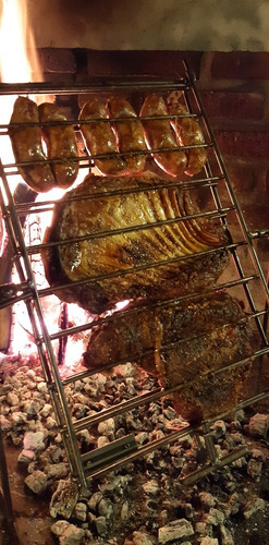 Imagen 8 de 10 de Parrilla Portátil Fogon Pinche Asador Libro Medium - Brasas®
