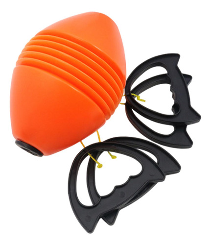 Juego De Lanzadera Para Niños, Pelota De Hilo Naranja