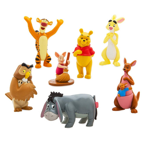 Disney Set De Figuras Winnie The Pooh 100 % Originales