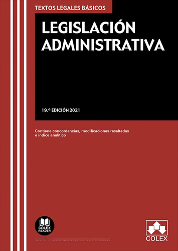 Libro - Legislación Administrativa 
