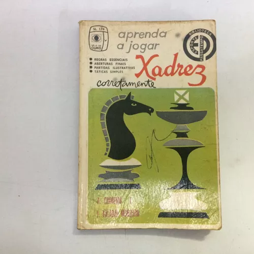 Livros de Xadrez Mequinho e Adriano Caldeira: Para Ensinar e Aprender  Xadrez e o O Xadrez de Um Grande Mestre