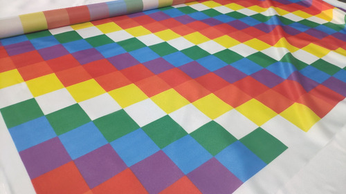 Bandera Pueblos Originarios Wiphala De 90 X 90 Cm