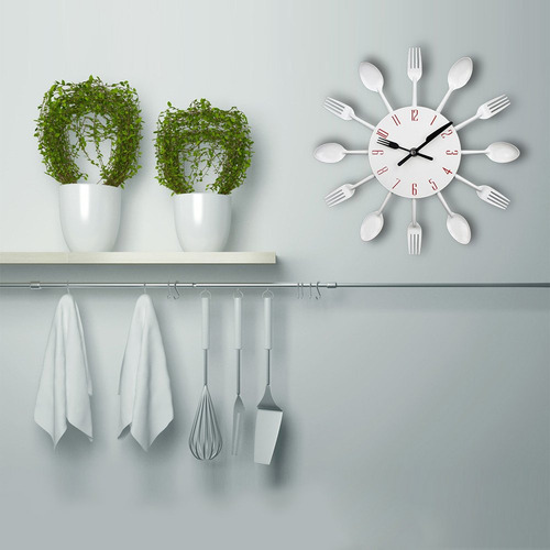 Reloj De Pared Timelike 3d Cocina Espejo Decoración Ews