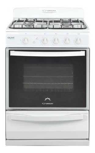 Cocina Ormay Galant Blanca Mgas, 4h Luz Enc. Horno Autolimp 