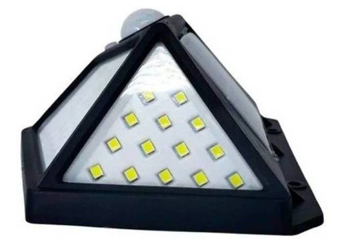 Imagem 7 de 7 de Luminária Solar 100 Led Parede Luz Com Sensor A Prova D'água