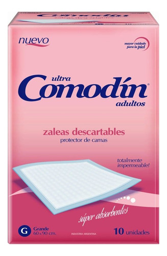 Zaleas Descartables Comodín Protector De Cama X10u