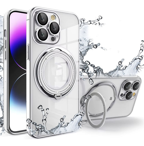 Funda Mágnetica Transparente Para iPhone Dehuka