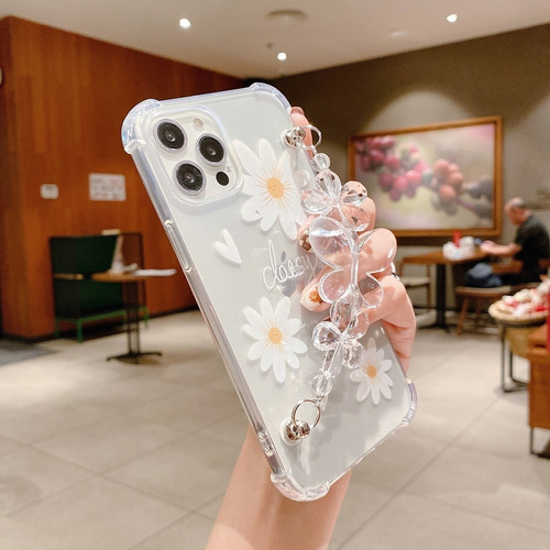 Imagen 5 de 10 de Carcasa Transparente De Protección Con Correa Para Samsung