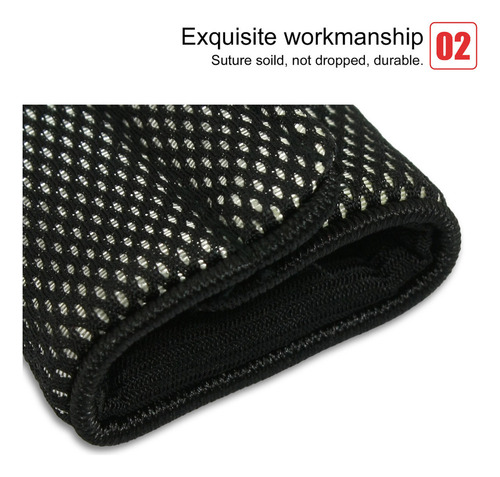 2 Almohadillas De Cinturón Seguridad Auto 21x16cm Rojo Negro