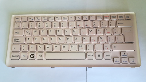 Teclado Español Sony Vaio Vgn-cs370t Vgncs Vgn-cs Rosado 