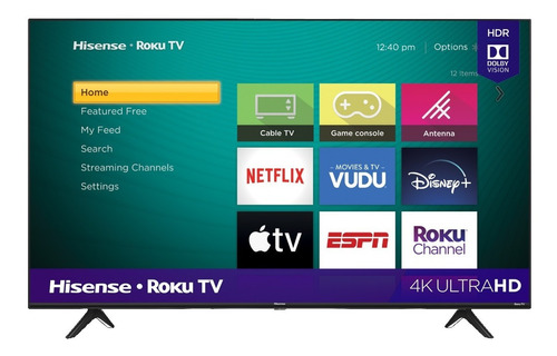 Pantalla Hisense Smart Tv 65 Pulgadas Roku 4k Hdr 65r6e3