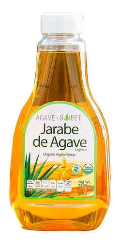 Jarabe De Agave Agave Sweet Orgánico De 680g