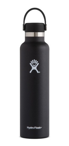 Botella Hydro Flask Standard Mouth Black