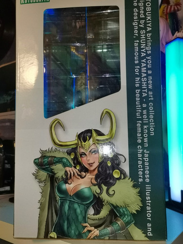 Marvel- Kotobukiya- Thor- Lady Loki- Bishoujo- Figura Anime (Usado)