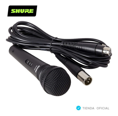 Imagen 4 de 10 de Micrófono Dinámico Shure Sv200 Cardioide Con Cable