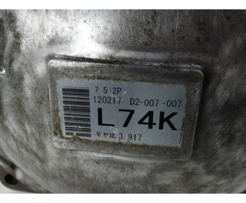 Diferencial Traseiro Pajero Full 3.2 Diesel 2008/2020 12x47 (Usado)