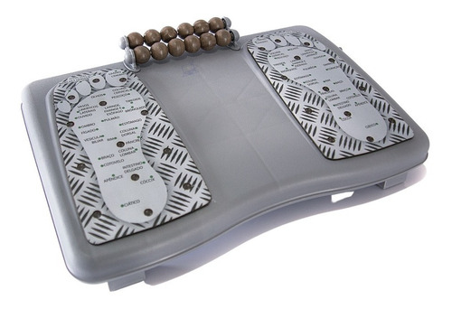 Imagem 2 de 6 de Apoio Ergonomico Para Pés Magnético (ajustável) Reliza