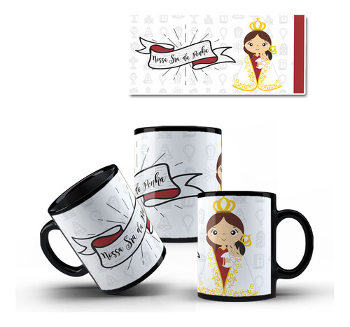 Caneca Santos Católicos - Nossa Senhora Da Penha Cnc002 2178