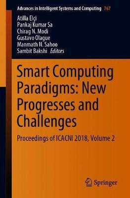 Libro Smart Computing Paradigms: New Progresses And Chall...
