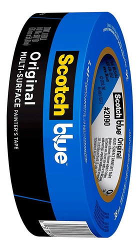 24 Pz-3m 2090 Masking Tape Azul 0.036 X 54.86 M Profesional