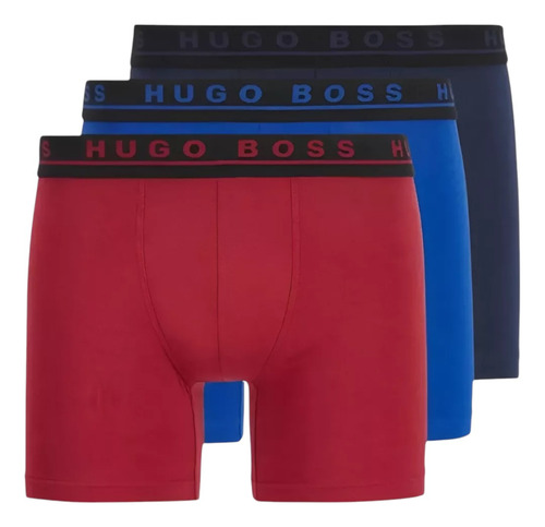 Hugo Boss Calzoncillos Boxer Brief 3 Pack Algodón Original