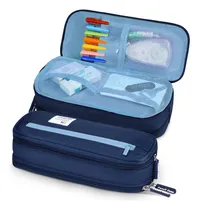 Comprar Estuche Para Lapices De Gran Capacidad Estuches Escolares Color Azul
